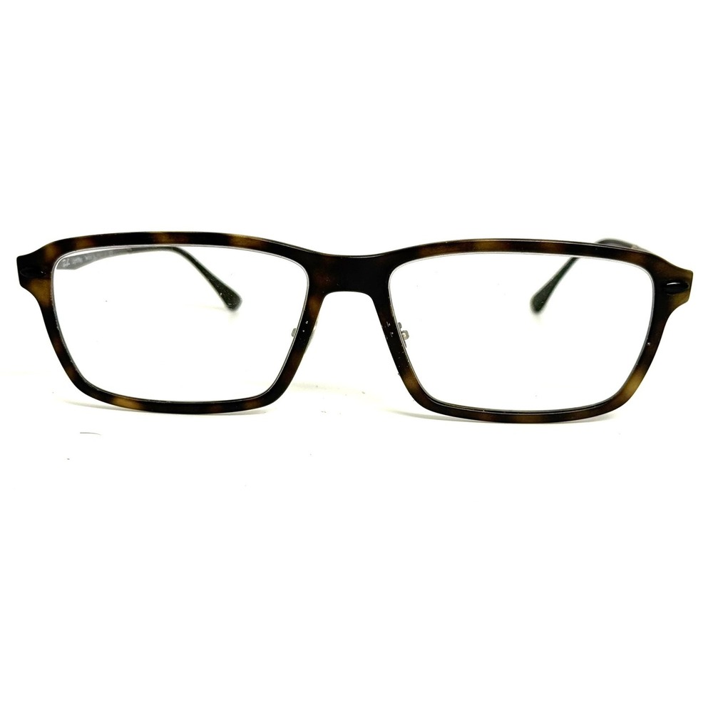 Ray-Ban LightRay RB 7038 5200 Tortoise Shell Rectangular Eyeglasses 55-16-135